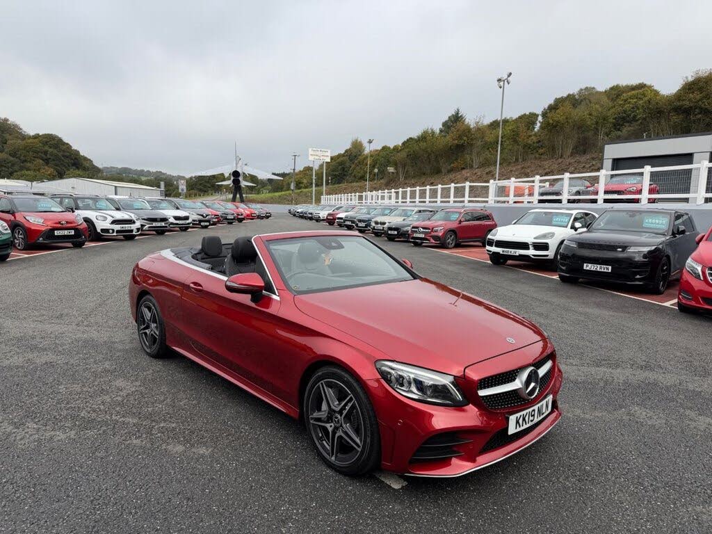 2019 Mercedes-Benz C-Class 2.0d C300d AMG Line (244ps) (Premium) Cabriolet 2d