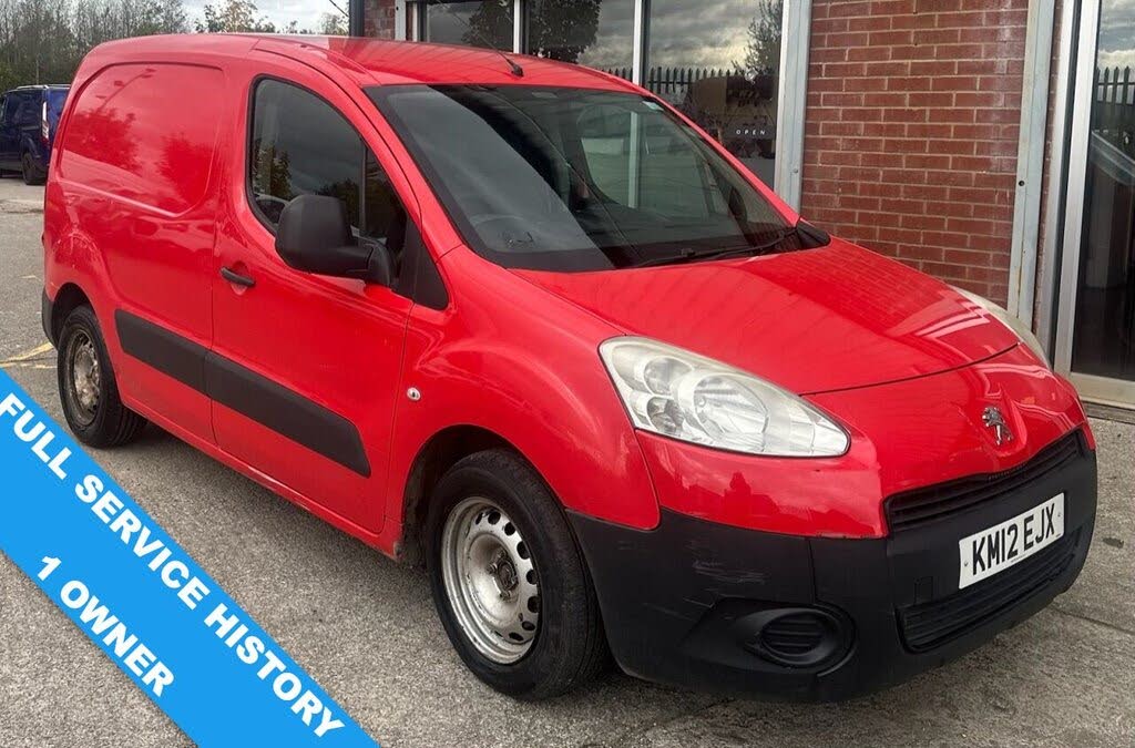 2012 Peugeot Partner 1.6TD S L1 (75) 625 Panel Van