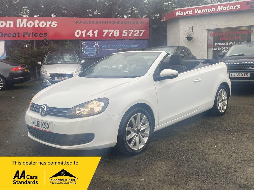 2011 Volkswagen Golf 1.6TD SE (104ps) BlueMotion Tech Cabriolet 2d