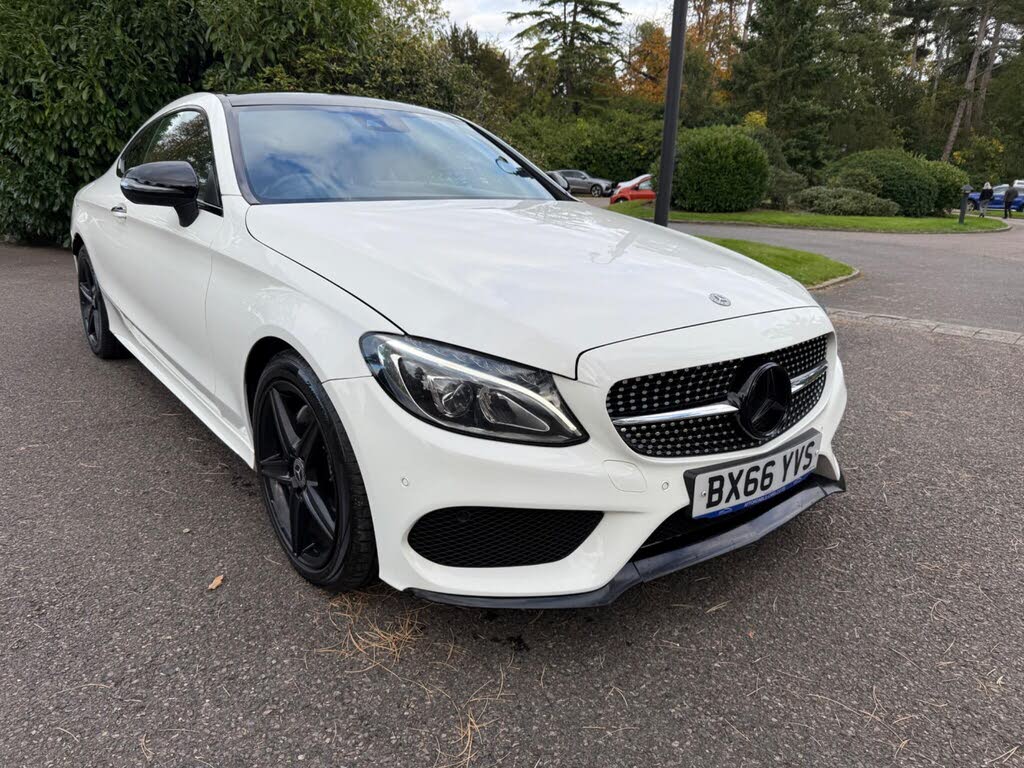 2016 Mercedes-Benz C-Class 2.1d C220d AMG Line (170ps) (Premium Plus)(s/s) Coupe 2d 9G-Tronic Plus