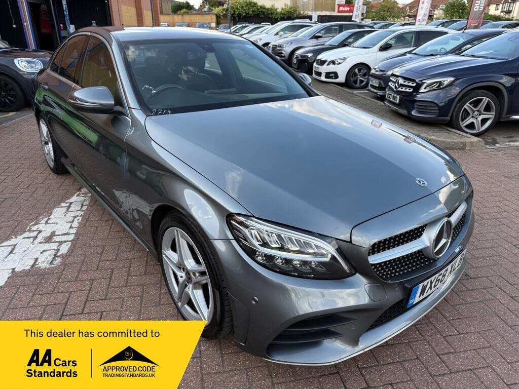 2018 Mercedes-Benz C-Class 1.5 C200 AMG Line (s/s) Saloon 4d