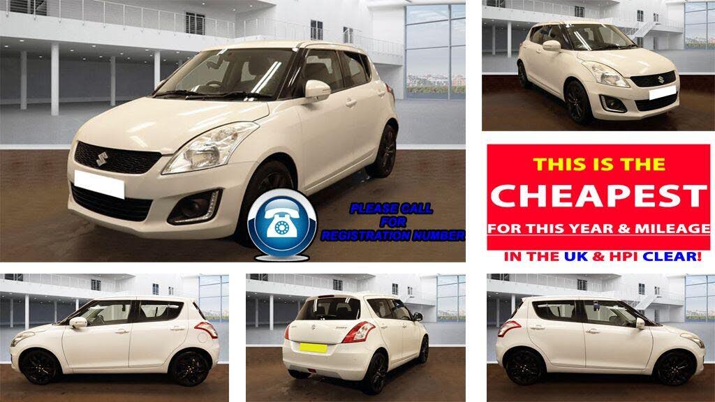 2017 Suzuki Swift 1.2 SZ4 (94ps) (+NAV) 5d AT