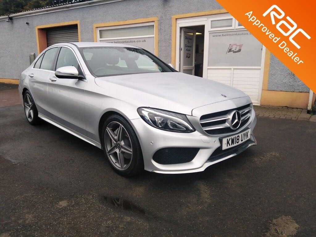 2018 Mercedes-Benz C-Class 2.1d C220d AMG Line (s/s) Saloon 4d 9G-Tronic Plus