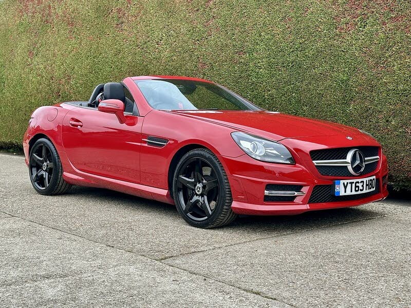 2013 Mercedes-Benz SLK 2.1TD SLK250 AMG Sport (204bhp) Blue F (s/s)