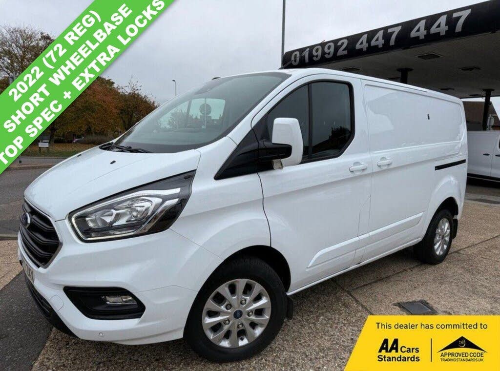 2022 Ford Transit Custom 2.0TDCi 280 L1H1 Limited (130PS)(EU6d)