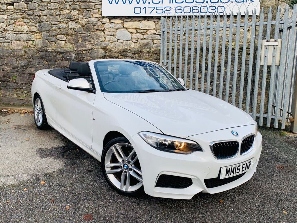2015 BMW 2 Series 1.5 218i M Sport Convertible 2d Auto