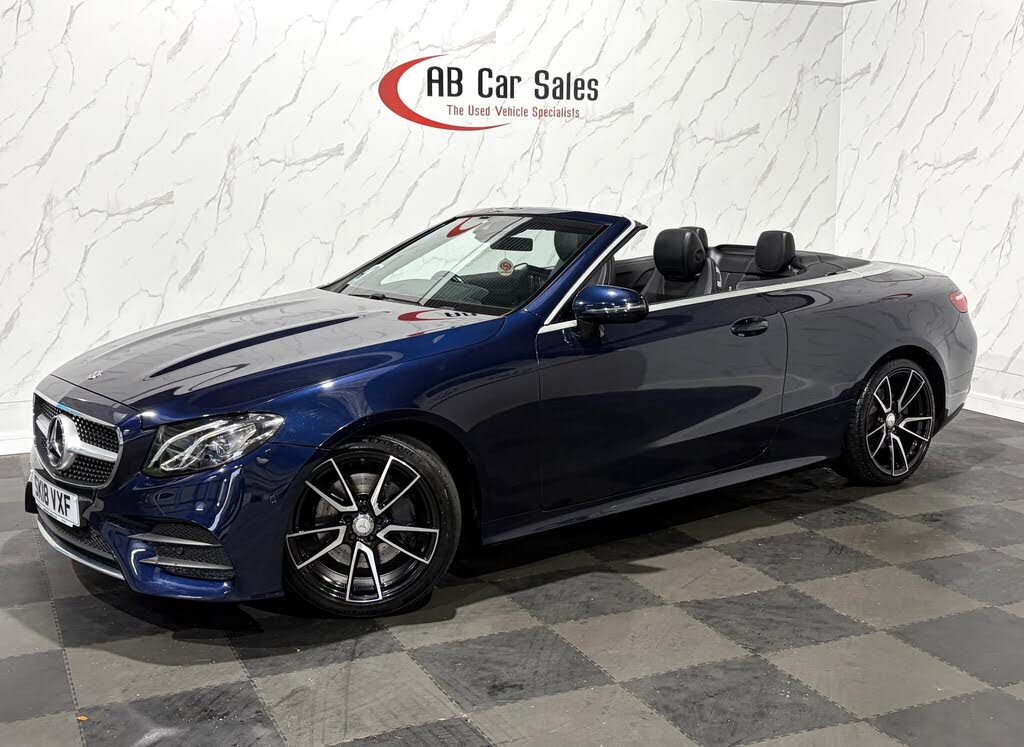 2018 Mercedes-Benz E-Class 2.0d E220d AMG Line (s/s) Convertible 2d