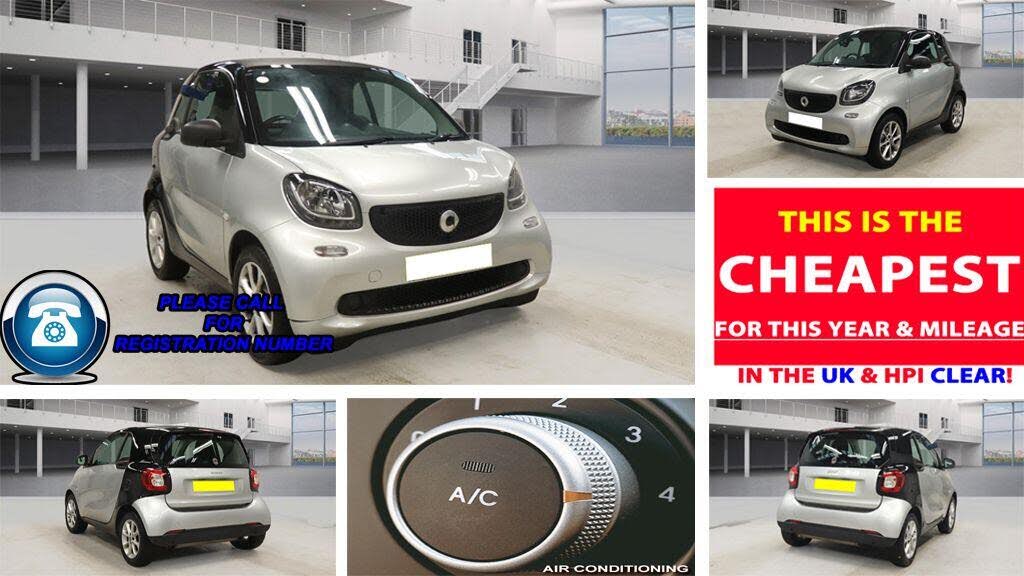 2018 Smart fortwo 1.0 Passion (71bhp) Coupe