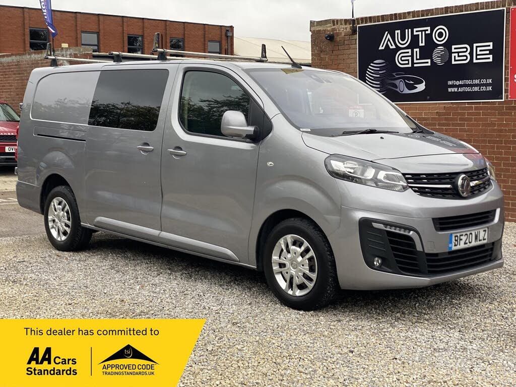 2020 Vauxhall Vivaro 2.0TD 3100 L2H1 Sportive (120PS)(Eu6dT) Double Cab