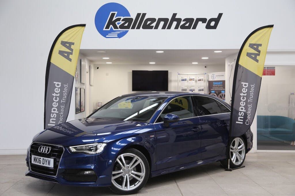 2016 Audi A3 1.4 TFSI S Line (150ps) Nav (CoD) (s/s) Saloon 4d 1395cc Tronic