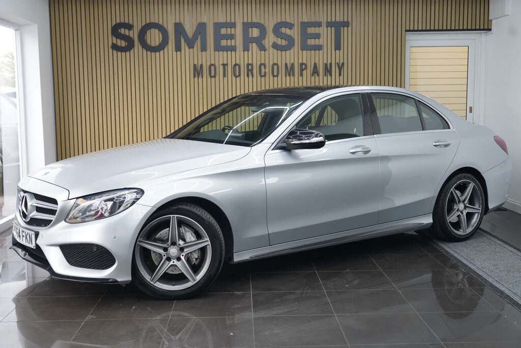 2014 Mercedes-Benz C-Class 2.0 C200 AMG Line (Premium Plus)(s/s) Saloon 4d 7G-Tronic Plus