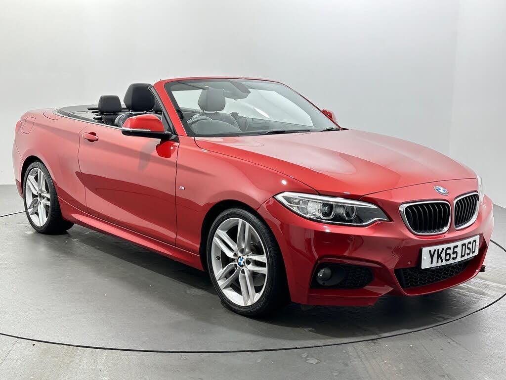 2015 BMW 2 Series 2.0TD 220d M Sport Convertible 2d Auto