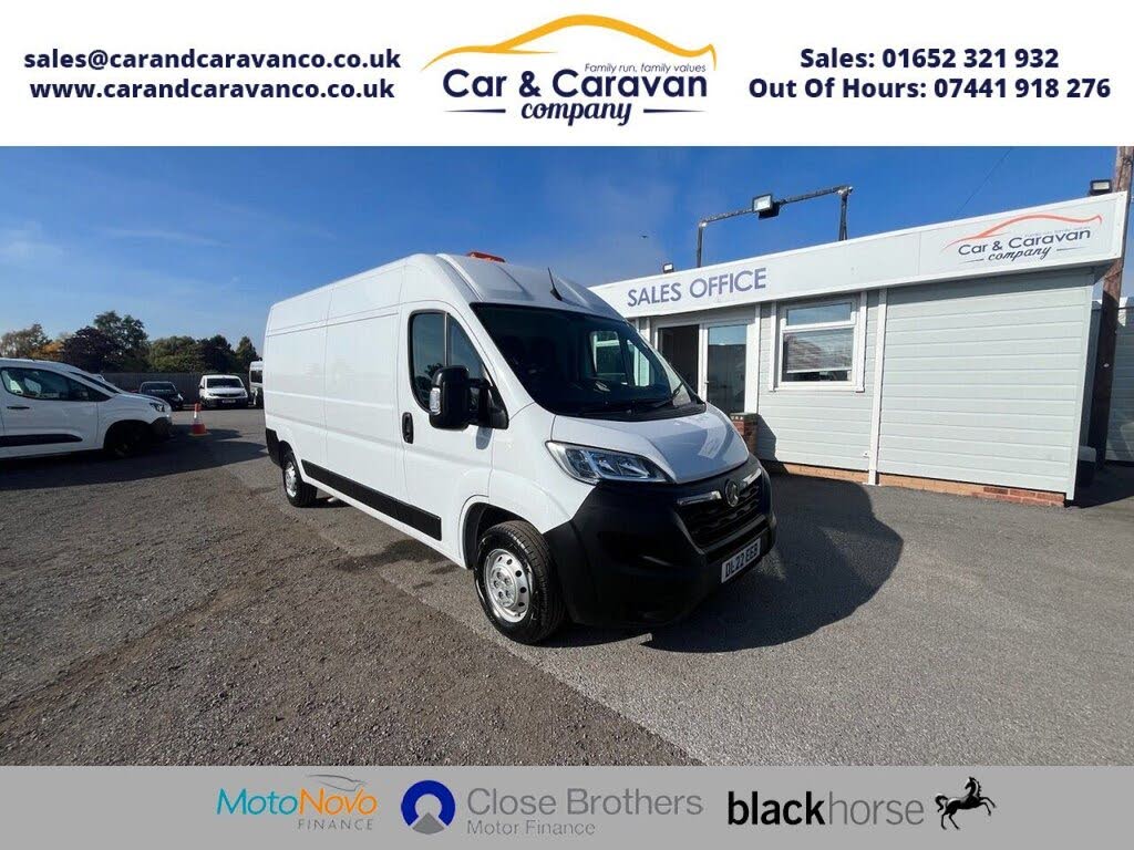 2022 Vauxhall Movano 2.2CDTi L3 H2 3500 Dynamic (140PS)(EU6d)