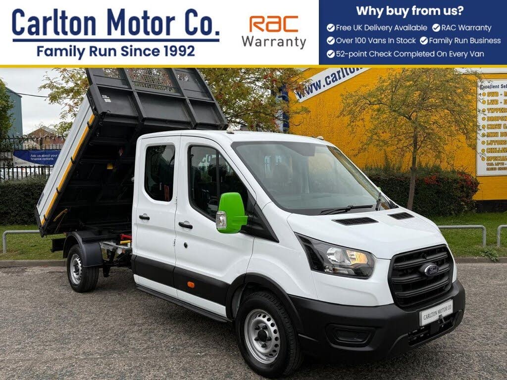 2020 Ford Transit 2.0TDCi 350 L3H1 Leader (130PS)(EU6dT) RWD Double Cab