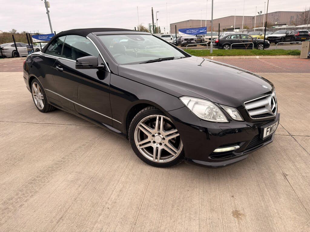 2012 Mercedes-Benz E-Class 2.1TD E250 CDI Sport (201bhp) CDI BlueEFFICIENCY Cabriolet 2d 7G-Tronic