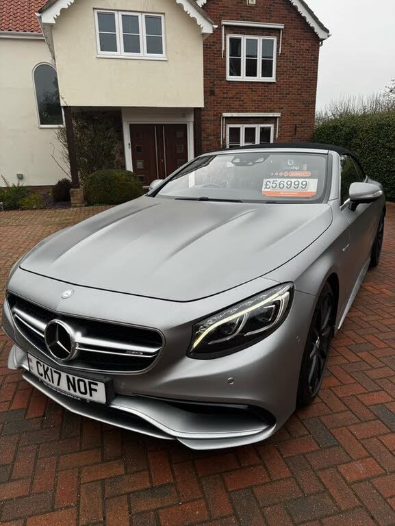 2017 Mercedes-Benz S-Class 5.5 S63 AMG Convertible