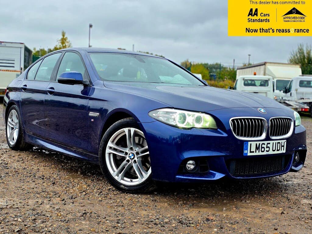 2015 BMW 5 Series 2.0TD 520d M Sport (190bhp) Saloon 4d Auto
