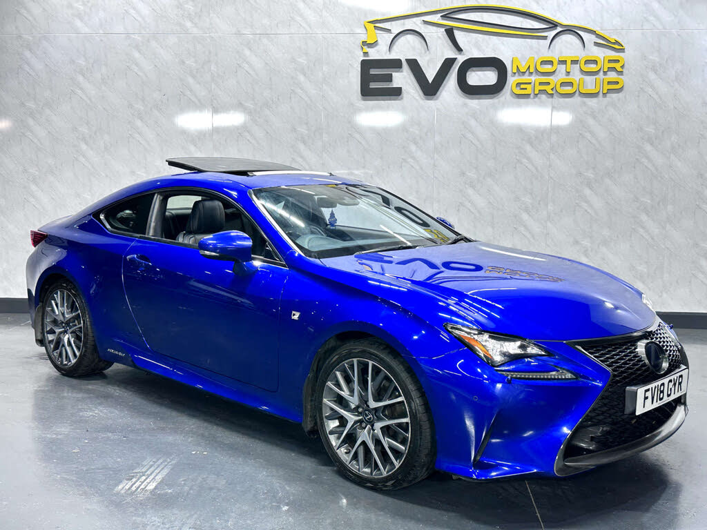 2018 Lexus RC 300h 2.5 F SPORT (220bhp) (Premium Nav)