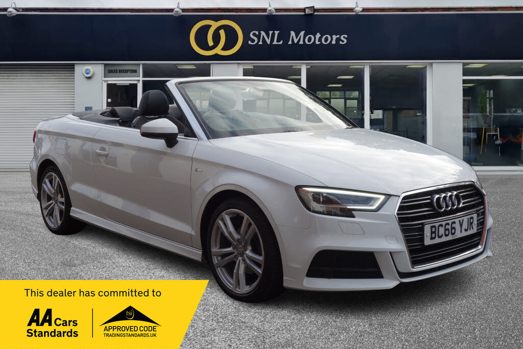 2017 Audi A3 Cabriolet 1.4 TFSI S Line Tronic