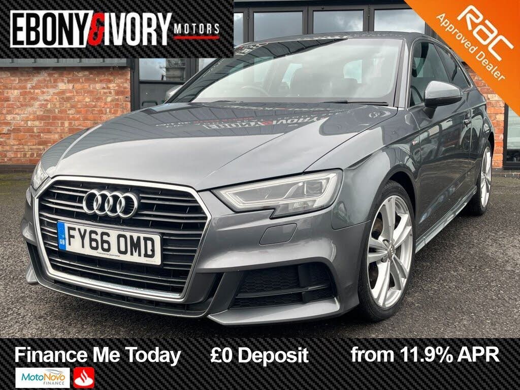 2016 Audi A3 1.6TDI S Line Nav (s/s) Hatchback 3d