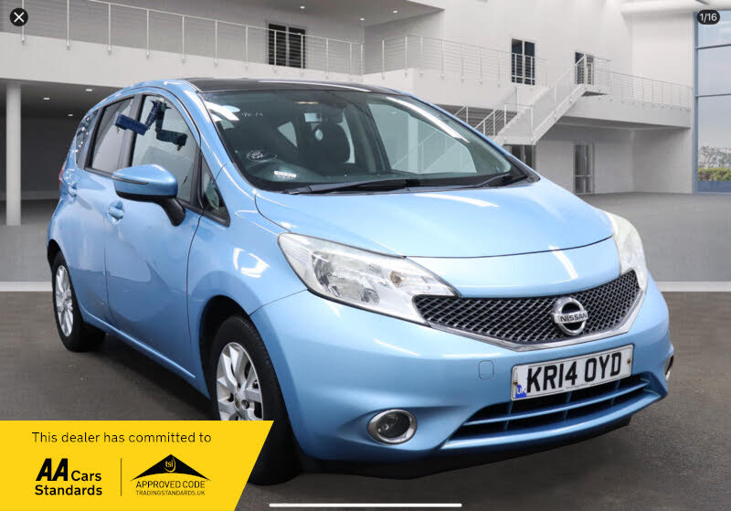 2014 Nissan Note 1.2 Acenta Premium (80ps) (Comfort Pack)