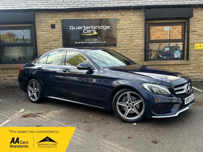 2017 Mercedes-Benz C-Class 2.1d C220d AMG Line (s/s) Saloon 4d 9G-Tronic Plus