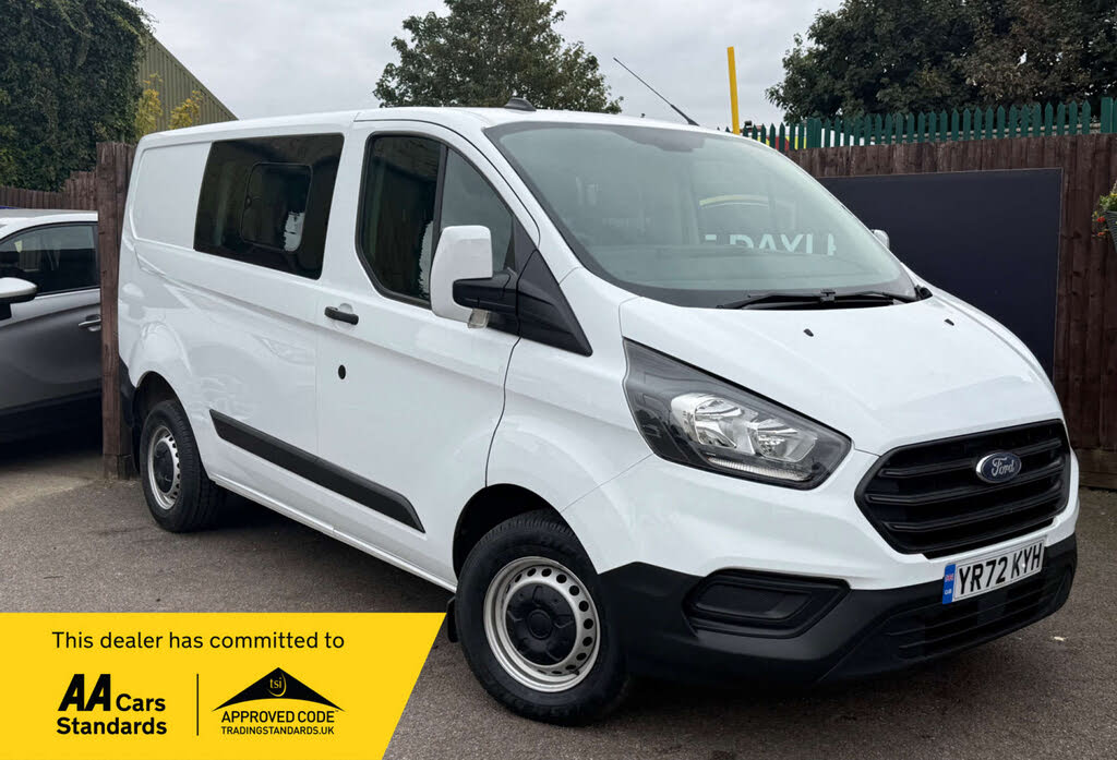 2022 Ford Transit Custom 2.0TDCi 300 L1H1 Leader (105PS)(EU6dT) Double Cab-in-Van