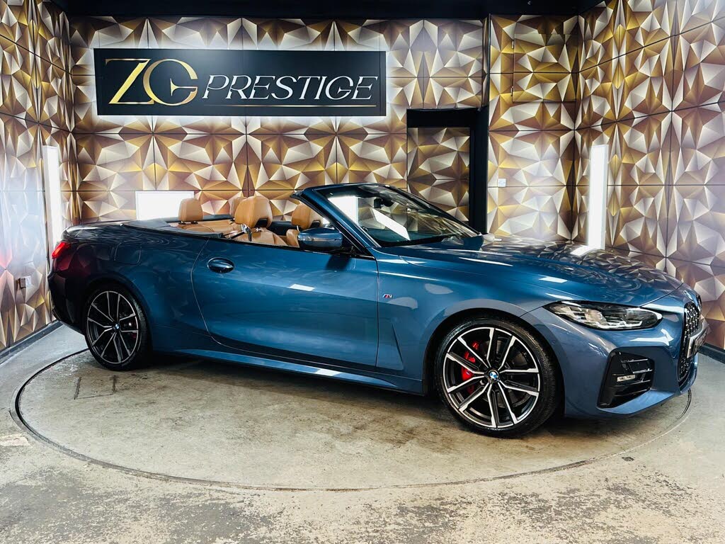 2021 BMW 4 Series 2.0 430i M Sport (255bhp) Convertible 2d