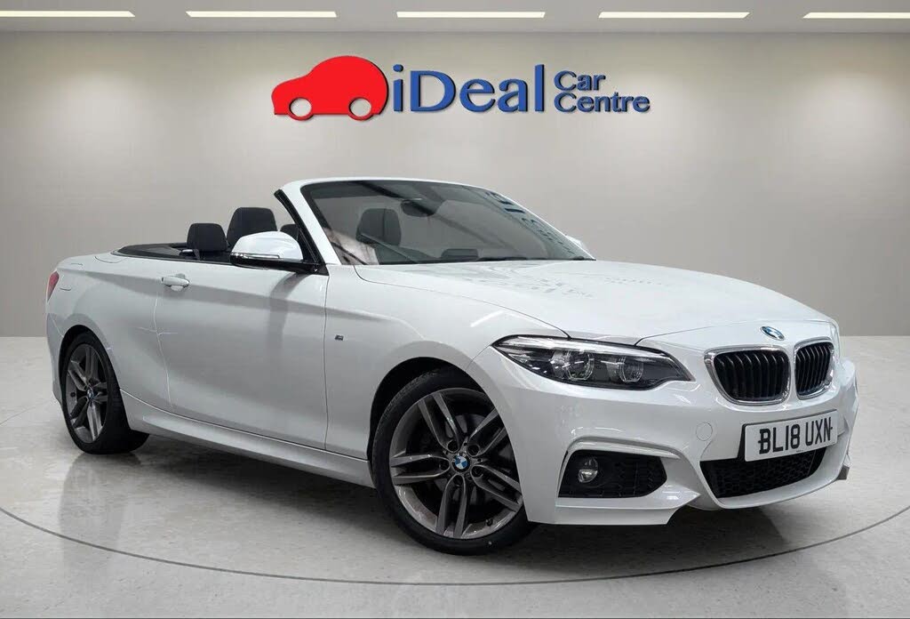 2018 BMW 2 Series 2.0TD 220d M Sport (190bhp) Convertible 2d Auto