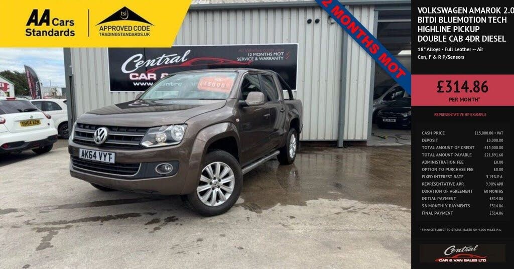 2014 Volkswagen Amarok 2.0BiTDI Highline+ 4MOTION Per
