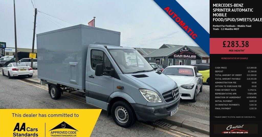 2008 Mercedes-Benz Sprinter 2.1TD 311CDI MWB Chassis Cab