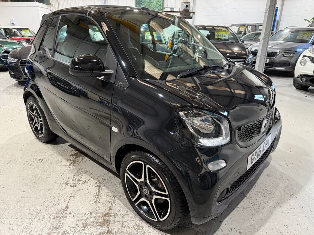 2016 Smart fortwo 1.0 Prime (70bhp) (Premium)(s/s) Cabriolet Twinamic