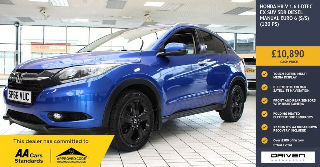 2016 Honda HR-V 1.6 i-DTEC EX