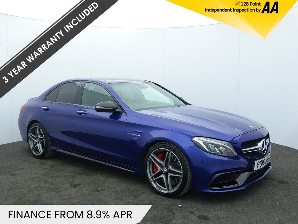 2016 Mercedes-Benz C-Class 4.0 C63 AMG S (510ps) (Premium)(s/s) Saloon 4d Auto