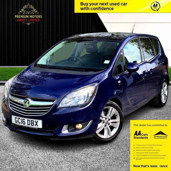 2016 Vauxhall Meriva 1.4i 16v Turbo SE (120ps) Auto
