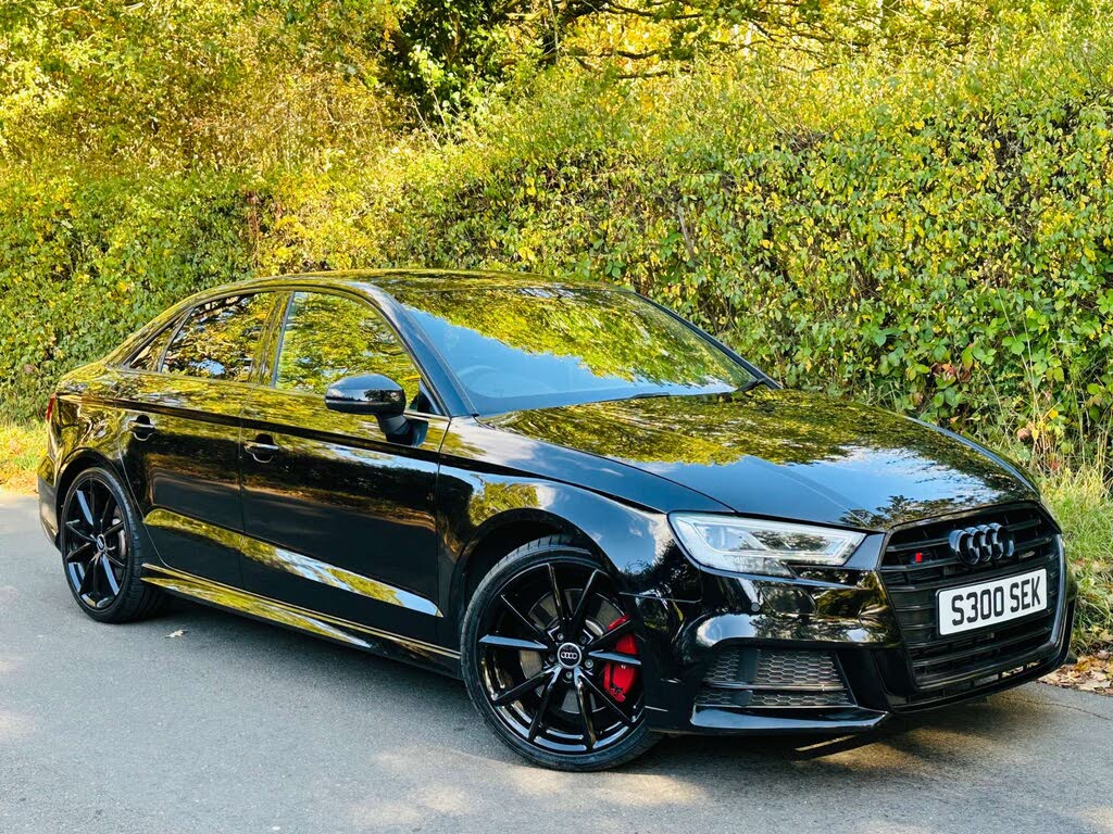 2017 Audi S3 2.0 TFSI quattro Black Edition Saloon 4d S Tronic
