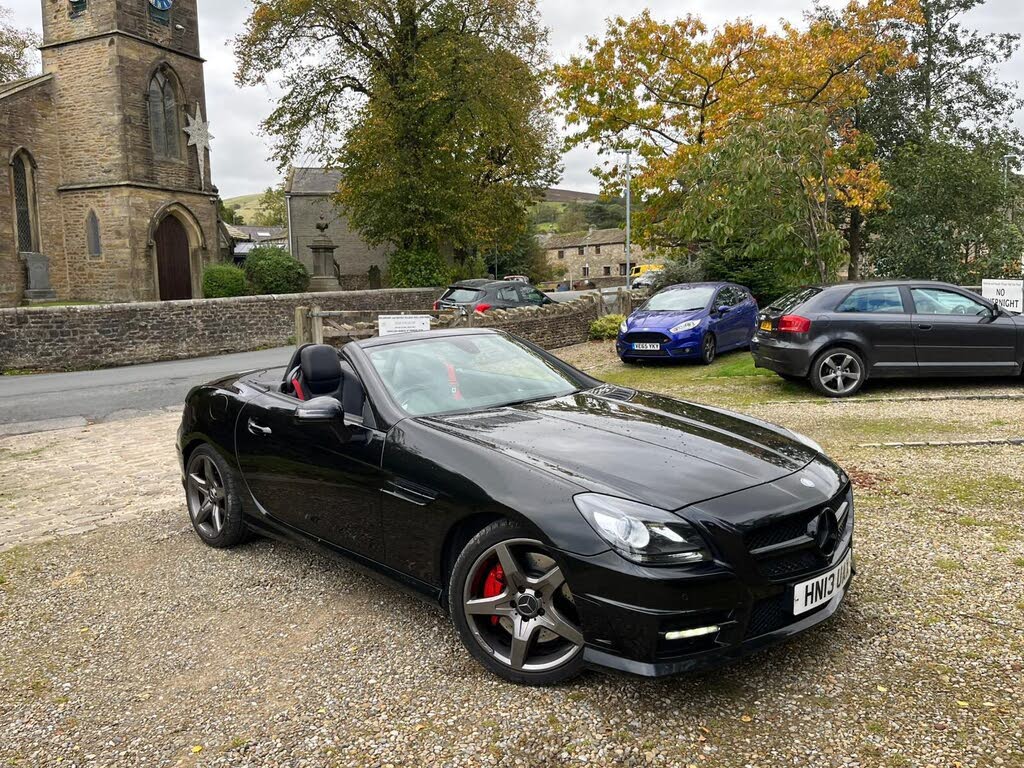 2013 Mercedes-Benz SLK 2.1TD SLK250 AMG Sport (204bhp) Blue F (s/s)