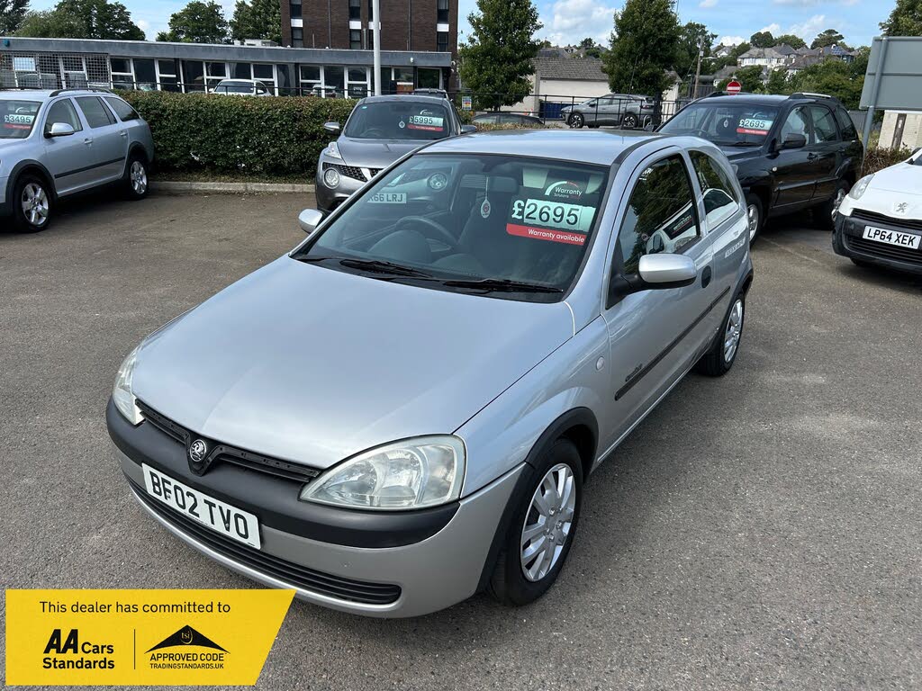 2002 Vauxhall Corsa 1.4 Comfort (a/c) 3d auto
