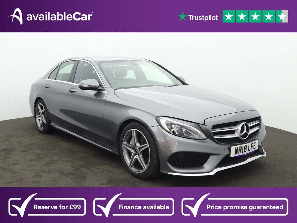 2018 Mercedes-Benz C-Class 2.1d C220d AMG Line (s/s) Saloon 4d 9G-Tronic Plus