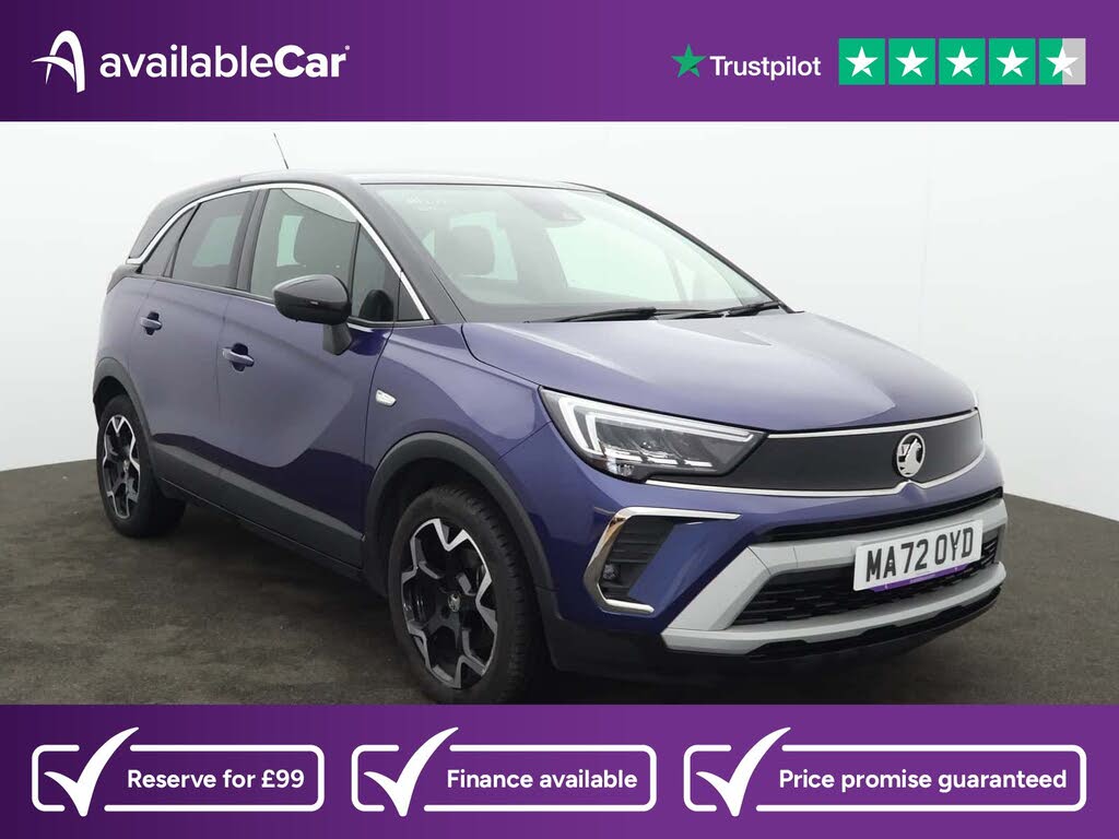2022 Vauxhall Crossland 1.2 Elite Edition (130ps) Auto