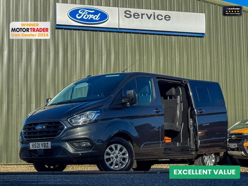 2021 Ford Transit Custom 2.0TDCi 300 L1H1 Limited (130PS)(EU6dT) Double Cab-in-Van