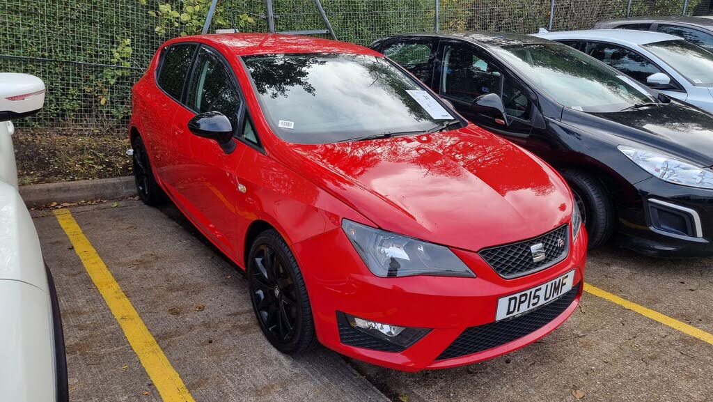 2015 Seat Ibiza 1.4TSI FR Black Hatchback 5d