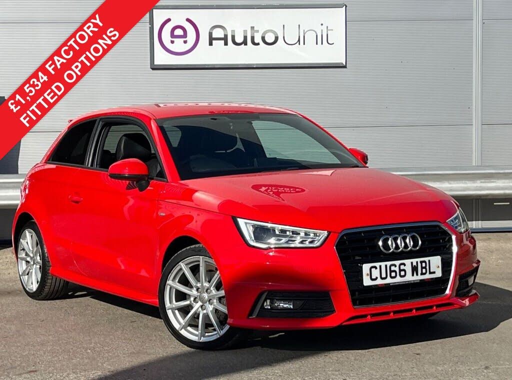 2017 Audi A1 1.6TDI S Line Hatchback 3d Tronic