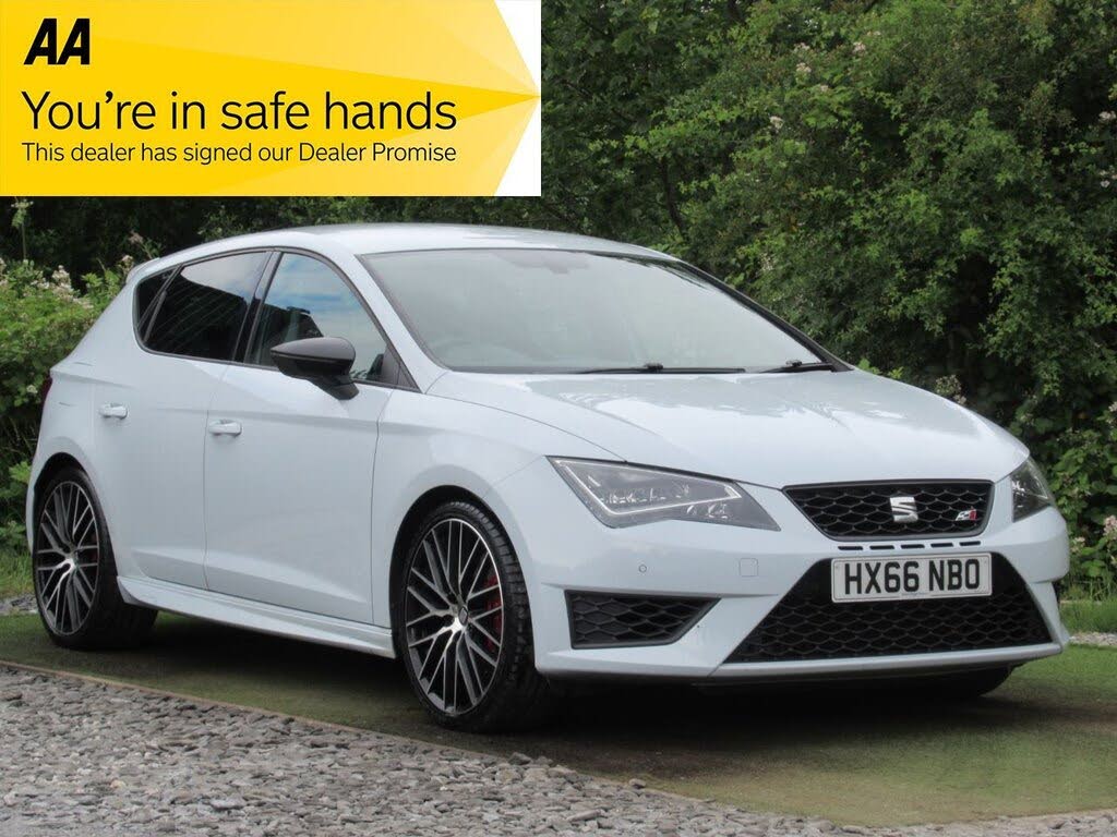 2016 Seat Leon 2.0 TSI Cupra 290 Black Hatchback 5d