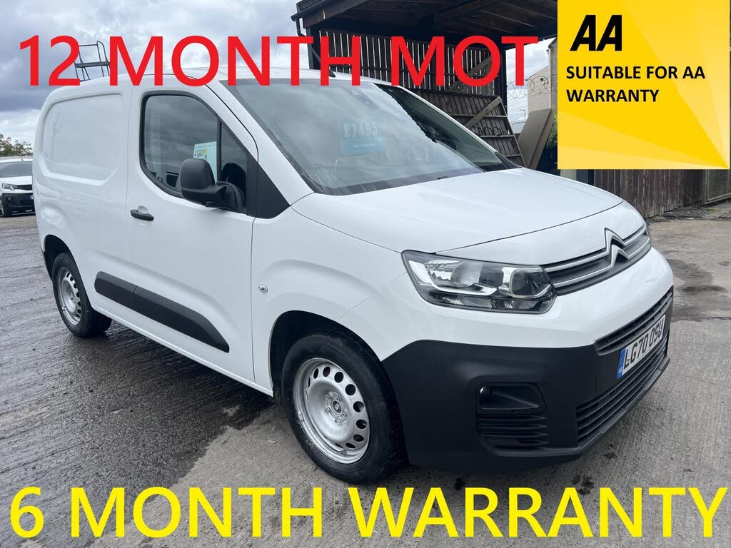 2020 Citroen Berlingo 1.5BlueHDi 1000 Enterprise (100ps)(Eu6dT-E) S&S Panel
