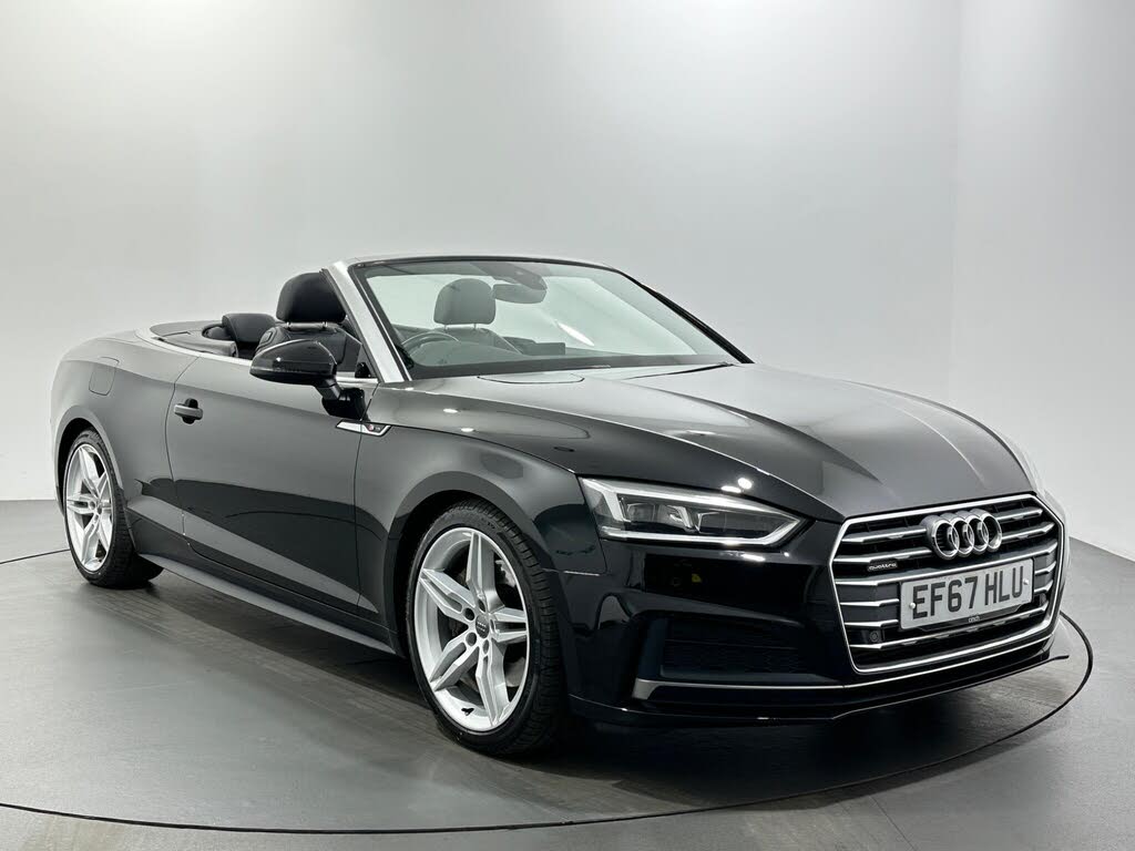 2017 Audi A5 2.0 TFSI S Line (252ps) quattro Cabriolet 2d Tronic