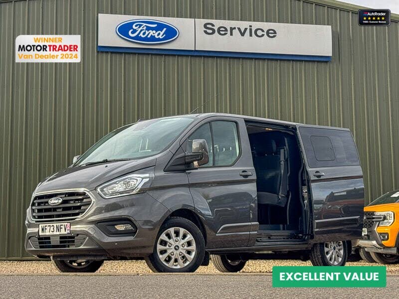 2023 Ford Transit Custom 2.0TDCi 320 L1H1 Limited (130PS)(EU6dT) Double Cab-in-Van 1997cc