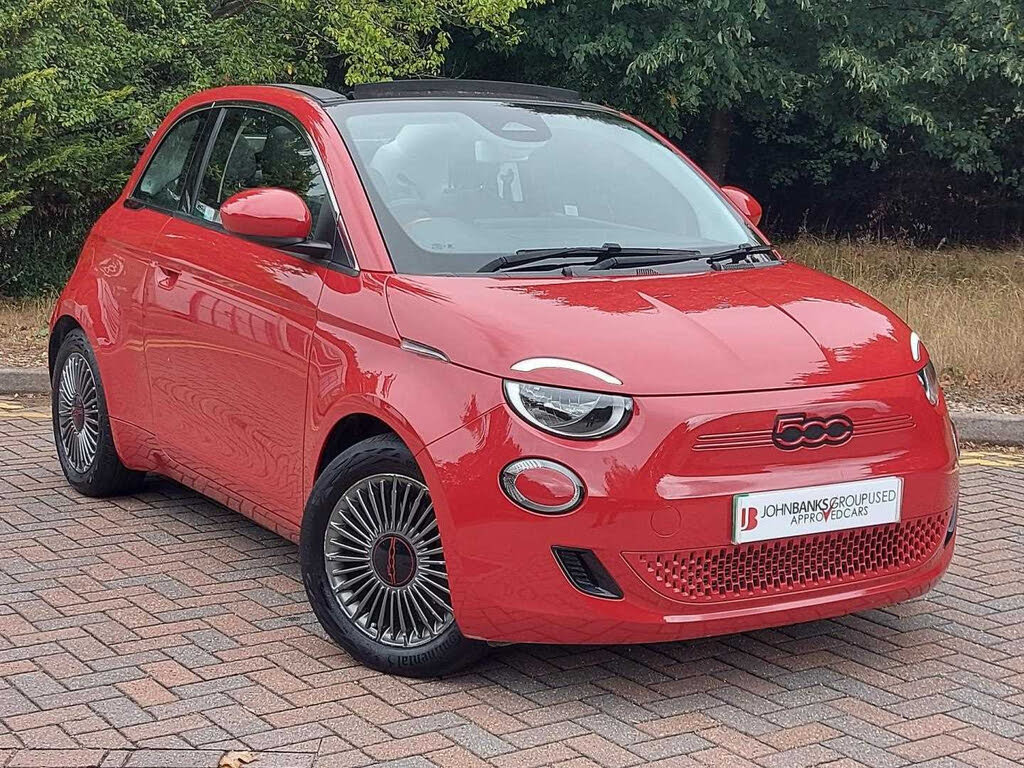 2022 Fiat 500C E RED