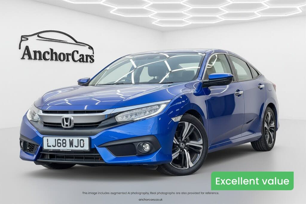 2018 Honda Civic 1.0 VTEC TURBO EX (126ps) (s/s) Saloon 4d CVT