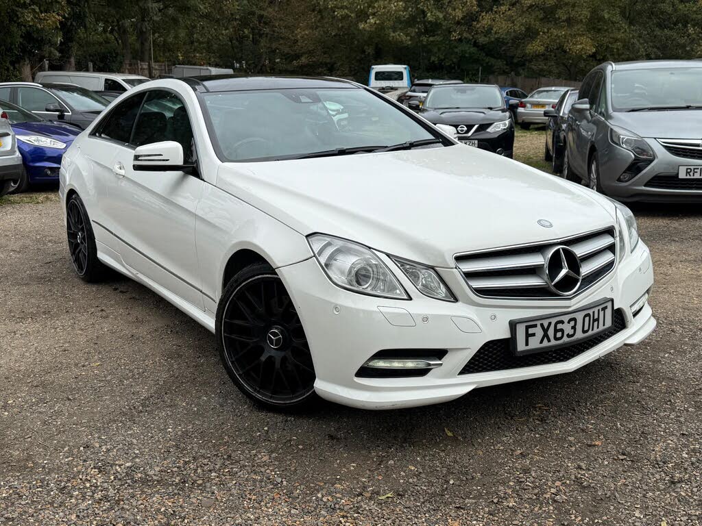 2012 Mercedes-Benz E-Class 1.8 E250 Sport (201bhp) BlueEFFICIENCY Coupe 2d 7G-Tronic